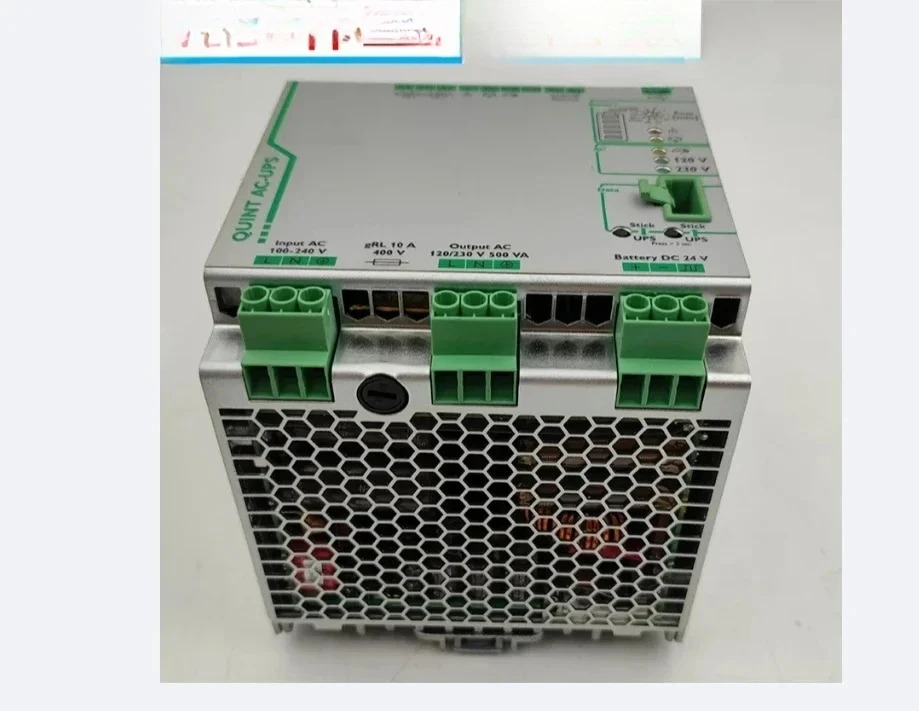 Phoenix QUINT-UPS/1AC/1AC/500VA 24V 2320270 무정전 전원공급장치완전 리퍼된