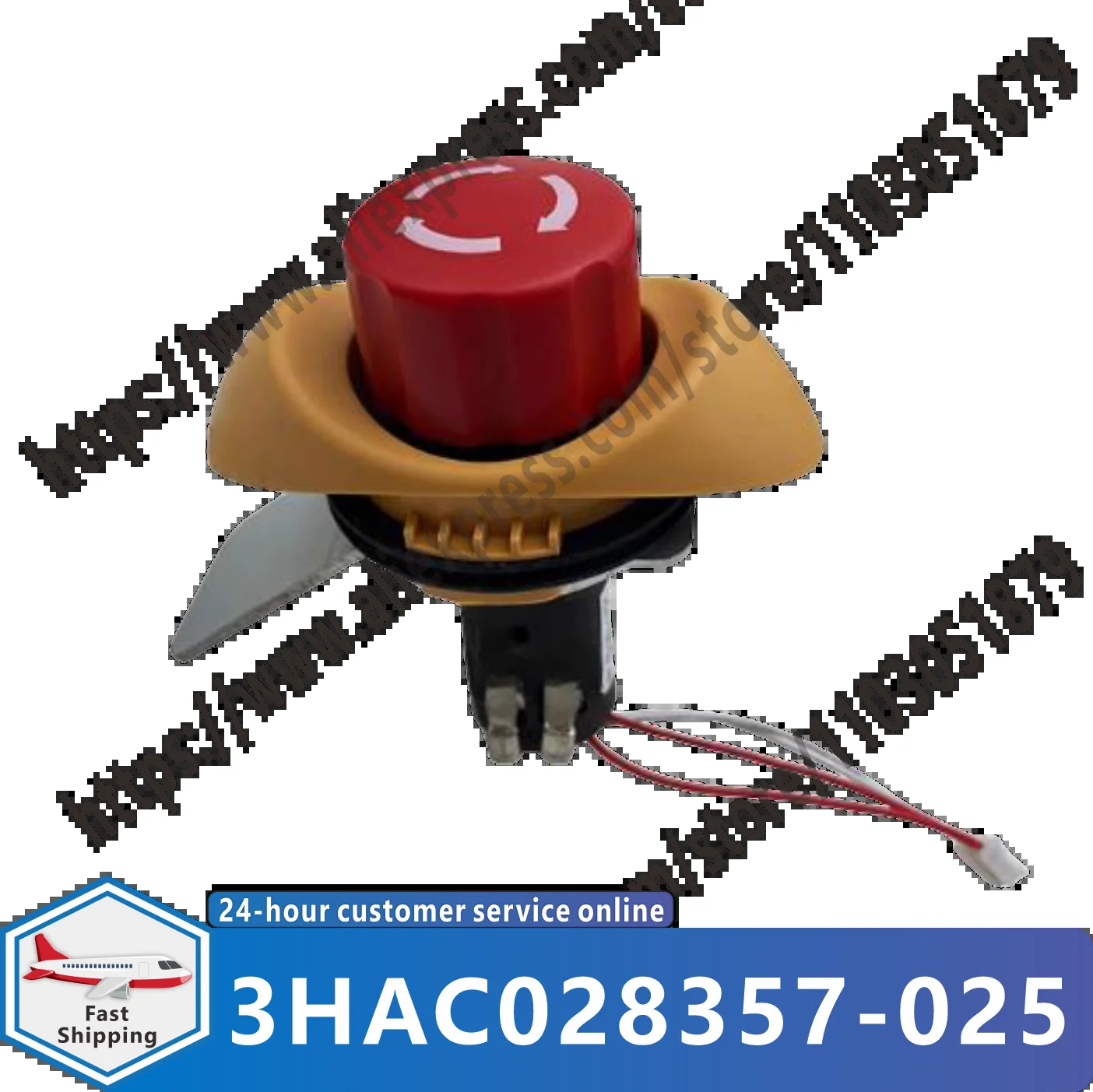 비상 정지 스위치 버튼 3HAC 028357 -025 CE3T-10R-02 DSQC6793HAC -001