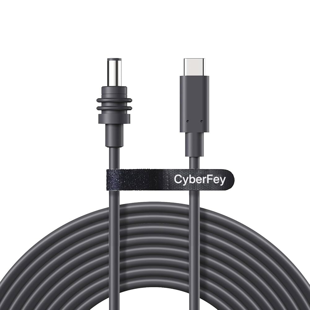 CyberFey Starlink 미니 케이블 5m/16피트 - 스타링크 함께 100W+ USB 18AWG, C 방수 PD 작동 전원 케이블, 소스와 16FT/5M - 상품 이미지