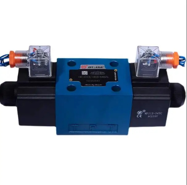 Huade 유압 전자기 방향 밸브 4WE10F3X CG24NZ5L CW220NZ5L