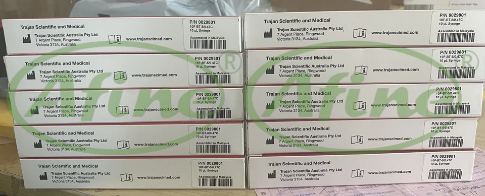 AFINE SGE 0029801 오토샘플러 주사기 고정 원뿔형 팁 10F-BT-5/0.47CL 26G 50 mm