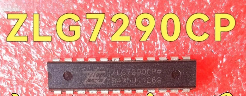 10PCS ZLG7290CP 7290CP 8 비트 디지털 튜브 드라이버 칩 듀얼 인라24핀 DIP24