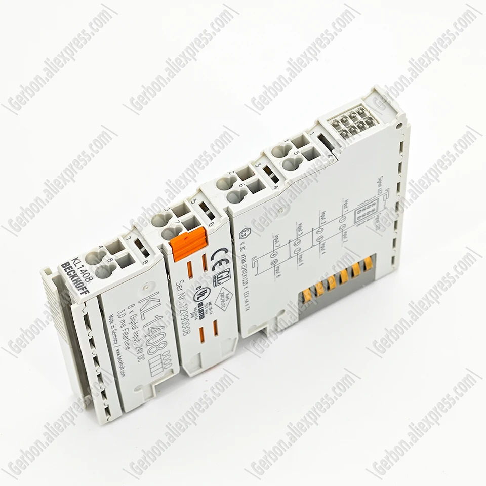 Beckhoff KL1408 터미널 8채널 디지털 입력 24 V DC 3 ms 1 선 연결 신