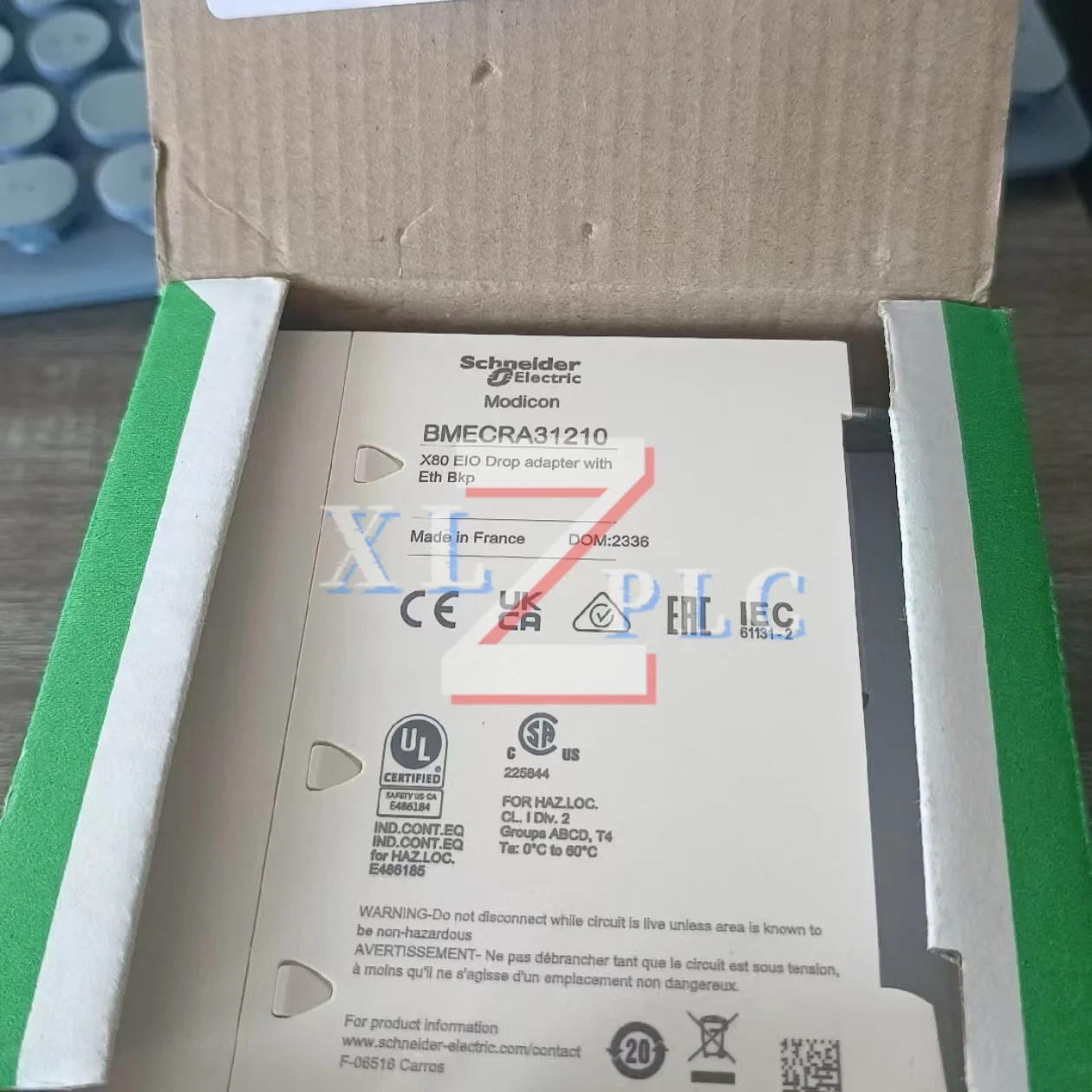 BMXEHC0800 BMXXBP0400 PLC 모듈 원본 BMECRA31210 BMEXBP0400