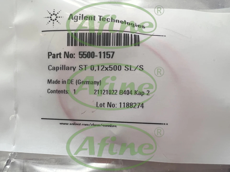 AFINE Agilent 1200 바 12905500-1157 스테인리스 스틸 모세관 튜브 0.12x500mm S/SL ps/ps
