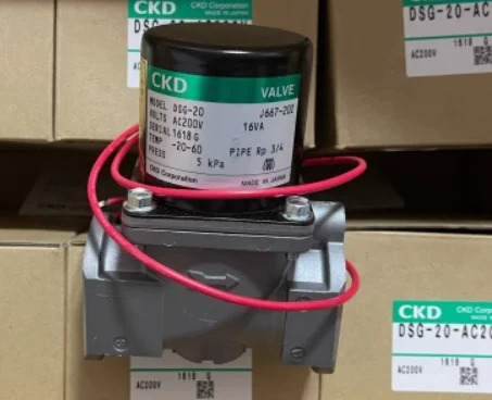 CKD 솔레노이드 밸브 DSG-15-AC200V DSG-20-AC200V DSG-25-AC200V HVB312-8N-2-2CB-DC24V