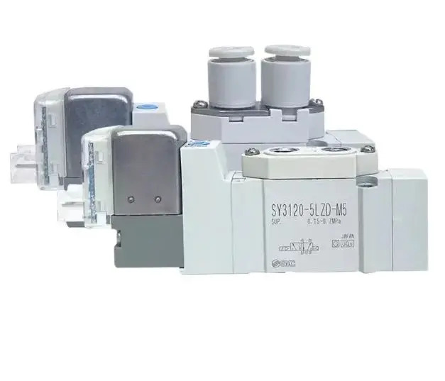 SMC 공압 솔레노이드 밸브 SY3120-5LZD-M5 SY5120-5LZD-01 SY7120-5LZD-02 SY5120-5G-01 SY5120-5LZE-01 SY5120-5DZ