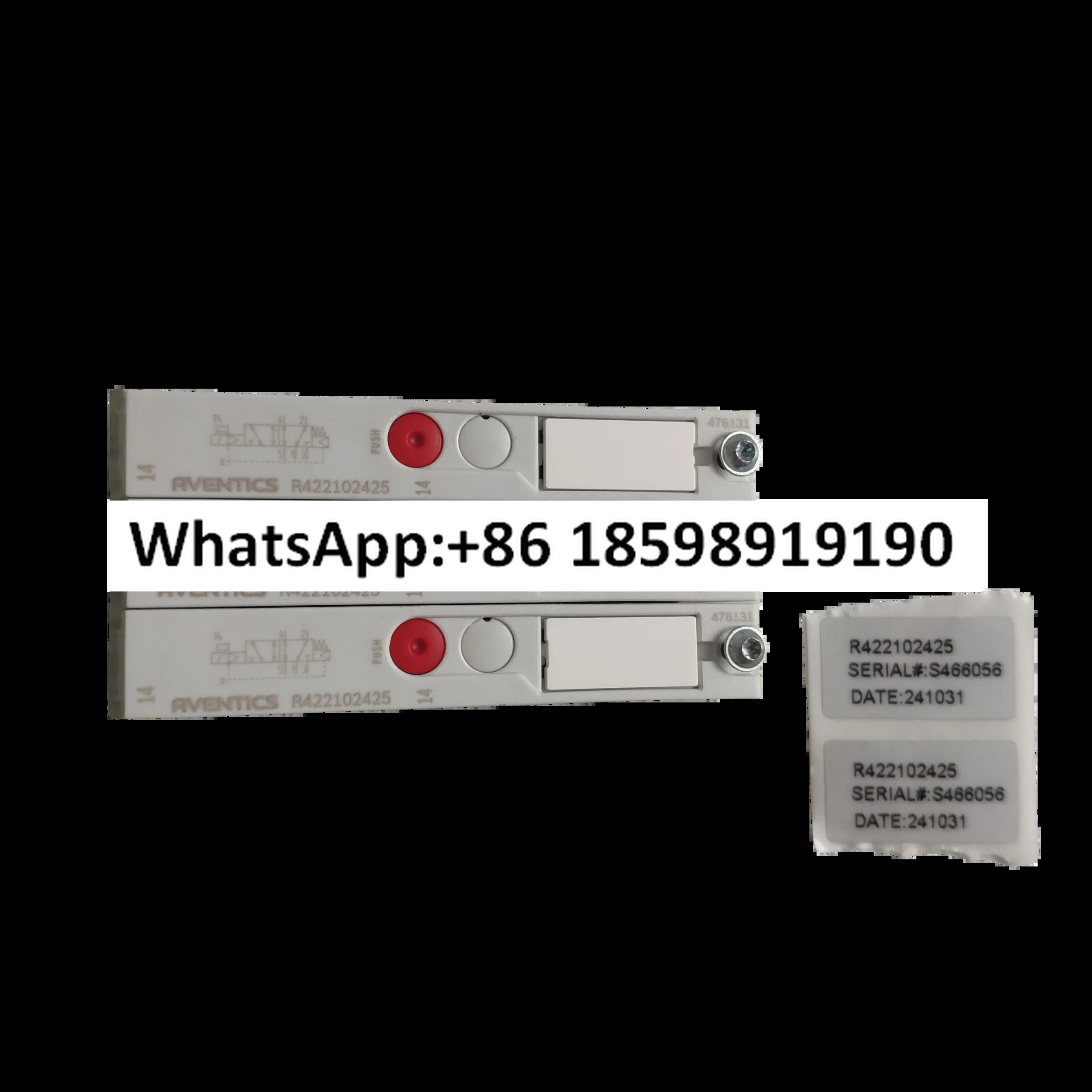솔레노이드 밸브 03 플레이트 R422102424 R422102425 원본