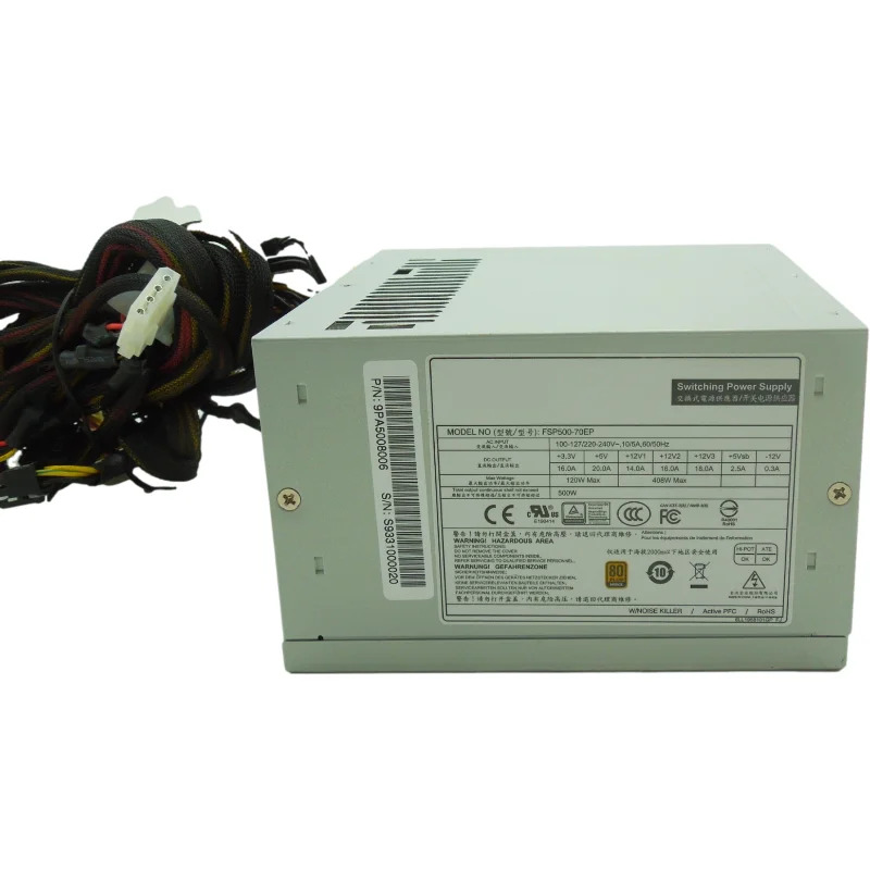 FSP 80 플러스 브론즈PSU 500W 전원공급장치 FSP500-70EP 신