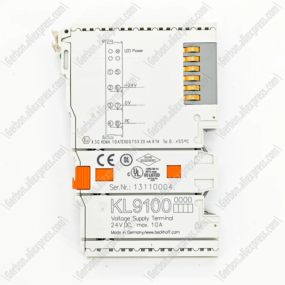 Beckhoff KL9100 포텐셜 공급 단24 V DC 신