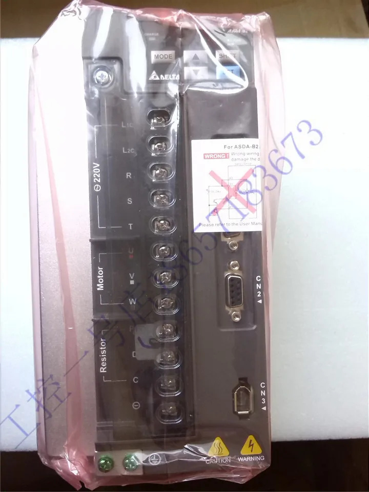 브레이크 서보모터 세트 델타 2KW ECMA-C21020SS ASD-B2--B