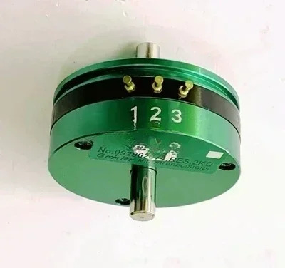 CPP45B 이출력 샤프트 6mm 정밀 전도성 플라스틱 전위차계 1K 2K 5K 10K 20K 500 녹색 감지기 각도 센서