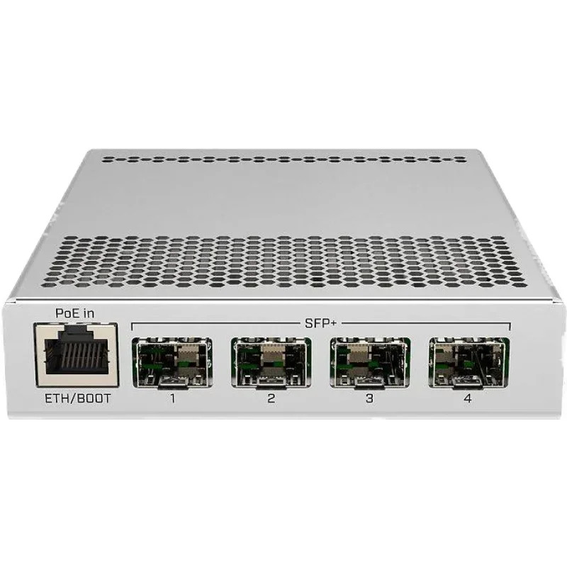 MikroTik CRS305-1G-4SIN SFP 10Gbps 5포트 스마트 스위치 듀얼시스템 RouterOS 또는 SwOS
