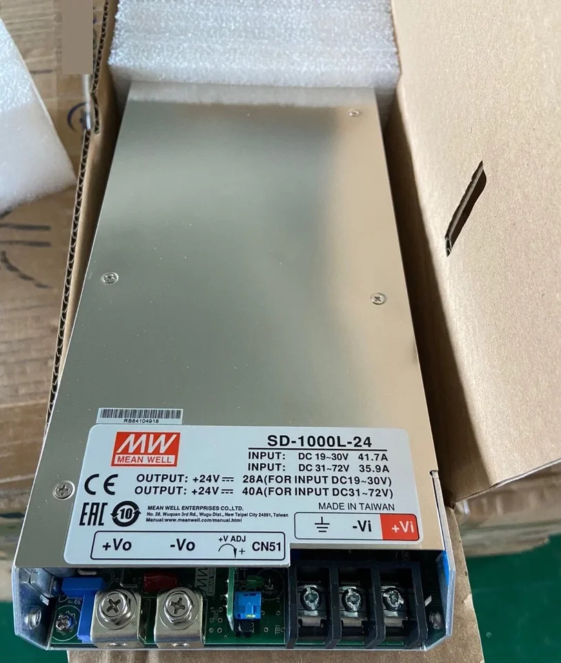 대만 Mingwei DC-DC DC 전력 변환기 SD-1000L-24 1000W 19  72V 24V 41A