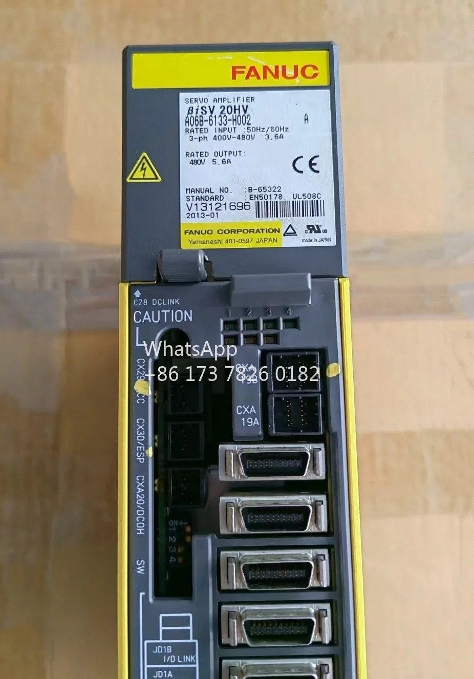 A06B-6133-H002 리퍼 드라이브 작동 기능 OK