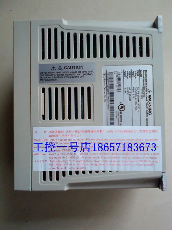 Dongyuan 서보 드라이버 TSTE10C/TSTEP10Cj 파워 100W 신