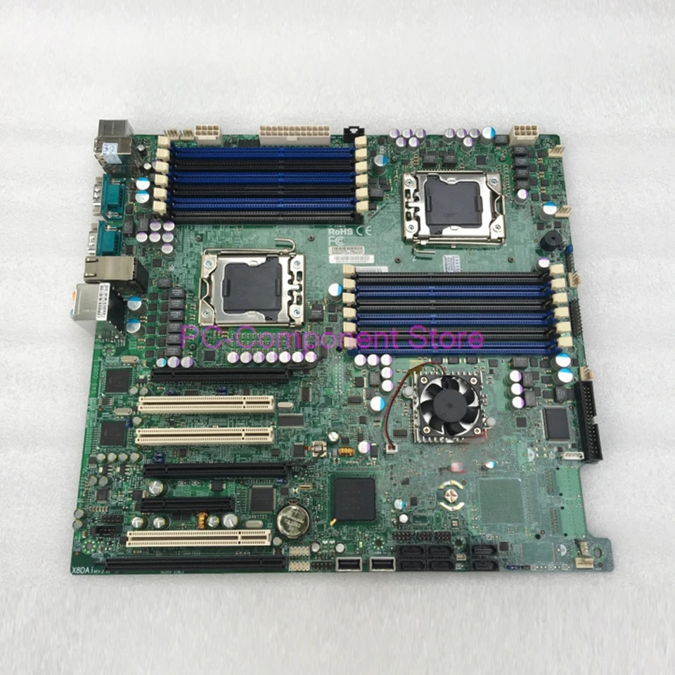 슈퍼마이크로 서버 마더보드X8DAi X58 LGA 1366 지지대 프로세서 5600/5500 시리즈