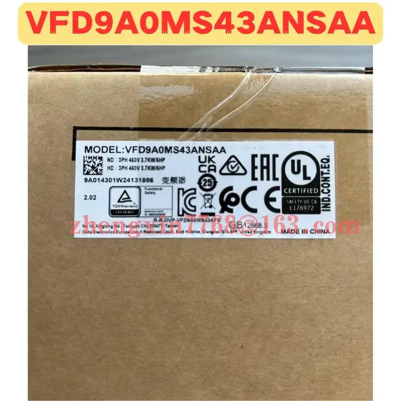 오리지널 주파수 변환기 VFD9A0MS43ANSAA