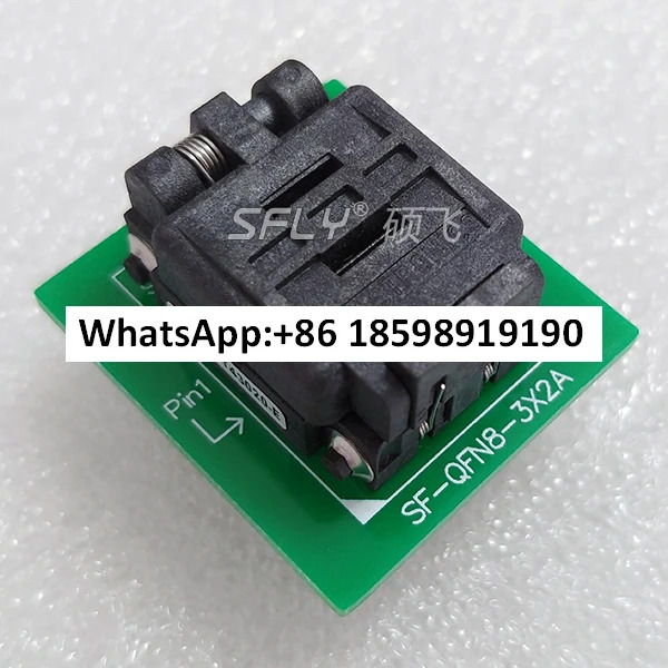 USON8 UDFN8 QFN83 x 2 TO DIP8 버닝 블록 SF-QFN8-3X2A