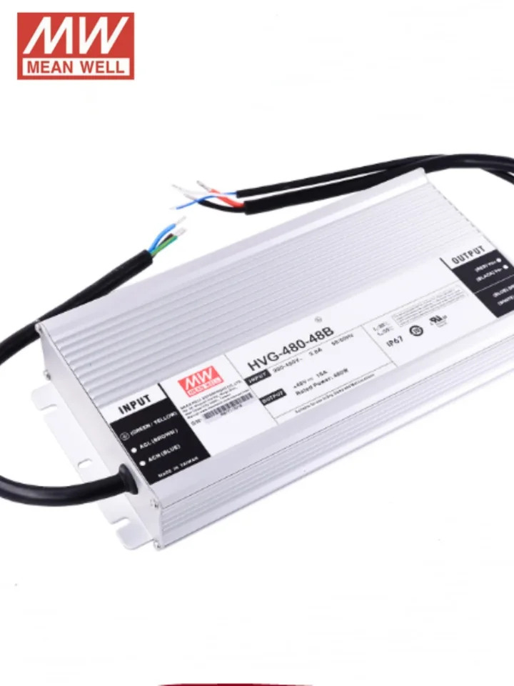 Mingwei 전원공급장치 디밍 가능정전류 LED 드라이버 HVG-480-24B 30B 36B 42B 48B 54B 480W