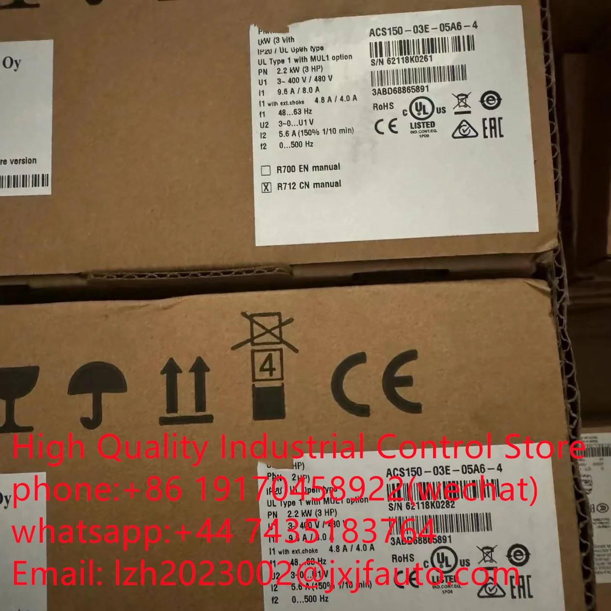 ACS150 시리즈 VCS150-03E-03A3-4 납품 3ABD68865859