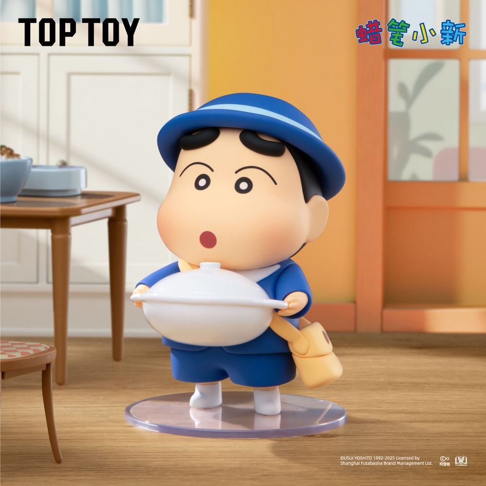 탑토이 짱구 피규어 선택가능 레트로일상 시리즈 블라인드 랜덤박스 선물 해외판 랜덤 블라인드박스 1개 - 상세 이미지 3