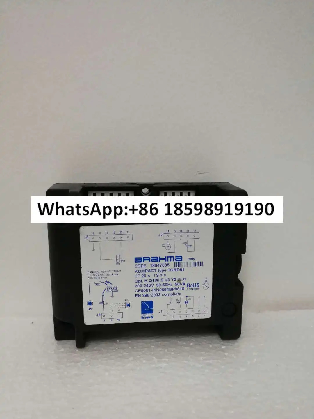 버너 컨트롤러 BTG12새 원본 TGRD61 프로그래머