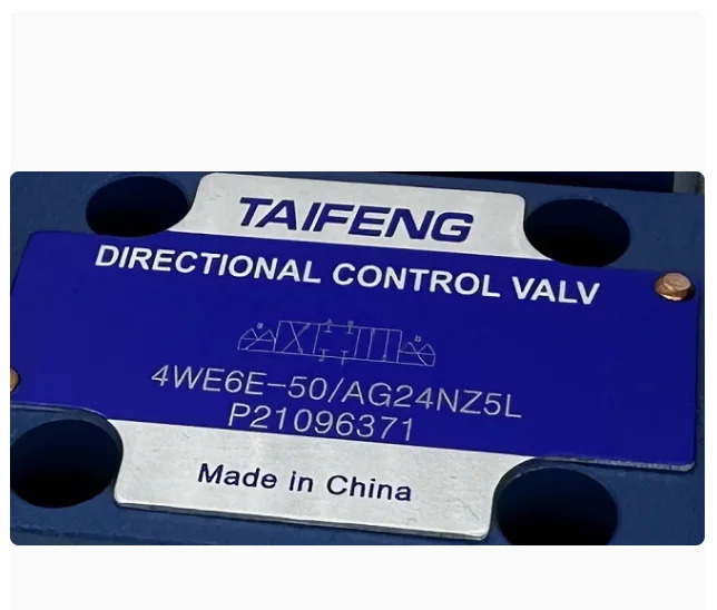 TAIFENG 솔레노이드 밸브 4WE6E-50-AW220NZ5L 4WE6J-50-AG24NZ5L 4WE6J-50-AG220NZ5L 4WE6H-50-AG24NZ5L 4WE6H-50