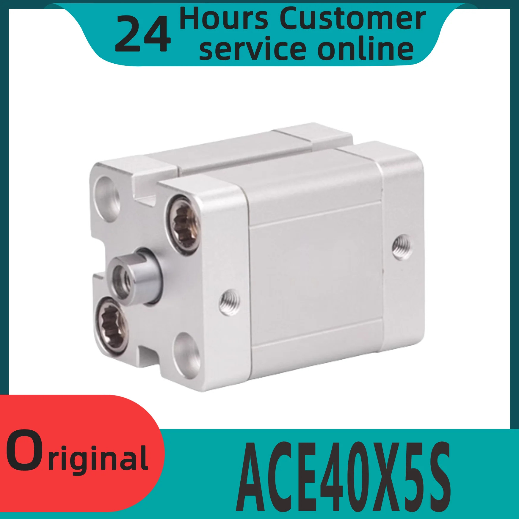 오리지널 컴팩트 실린더 ACE40X5S ACE40X10S ACE40X15S ACE40X20S ACE40X25S ACE40X30S 신