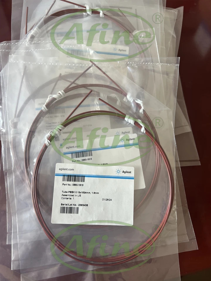 AFINE Agilent 튜브 hp호환LC 0890-1915 PEEK 1.6mm od 0.1m id 1.5 m 레드