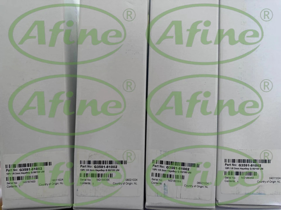 AFINE Agilent J W GC 럼 UltiMetal 튜브 OD 1/8 2 mm ID G3591-81001 G3591-810012 G3591-810013