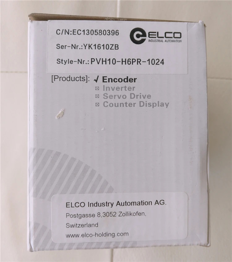 ELCO Yike PVH10-H6PR-1024 인코더 오리지널 에신