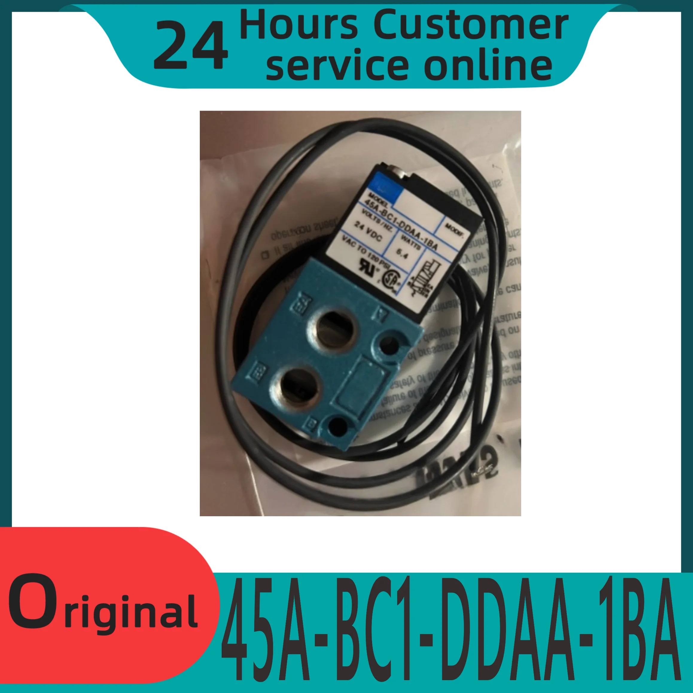 오리지널 솔레노이드 밸브 45A-BC1-DDAA-1BA