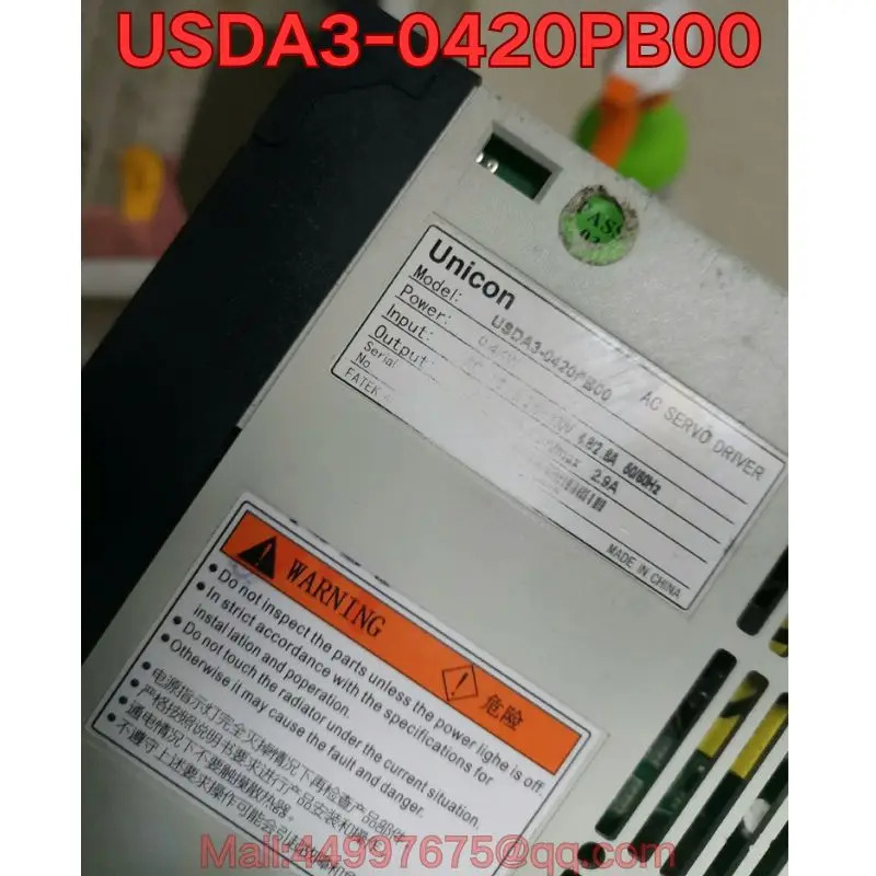 리퍼 USDA3-0420PB00 서보 드라이브 기능 리퍼는 정상