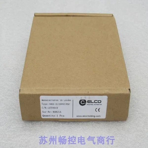 ELCO 안전 릴레이 SR22-31 24VUC ESC x 포장 신