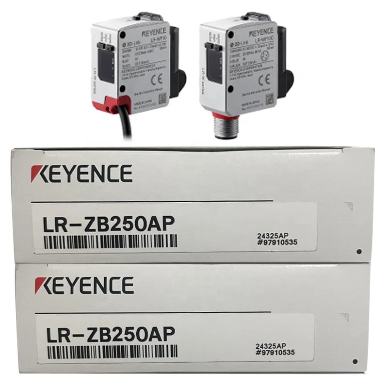 키엔스레이저 센서 LR-ZB250AP 10-30V DC 250mm 거리 2m 길이 신