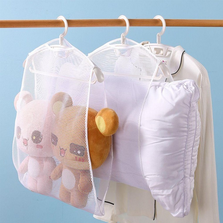 도모아 메쉬 베개 건조망 인형 빨래 건조망 인형 메쉬 베개 그물 건조망 신발 속옷 빨래 - 상품 이미지