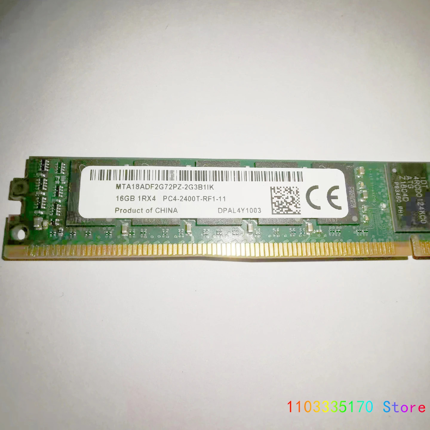 Micron DDR4 MTA18ADF2G72PZ 메모리 16GB PC4-2400T 원피스