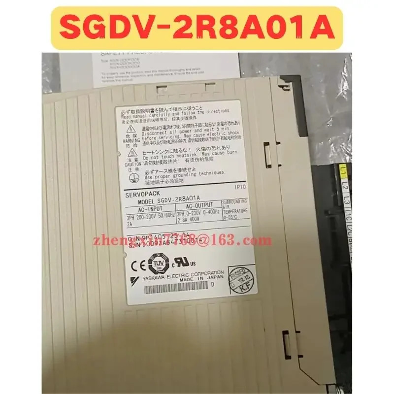 오리지널 SGDV-2R8A01A 서보 드라이브 SGDV 2R8A01A 신