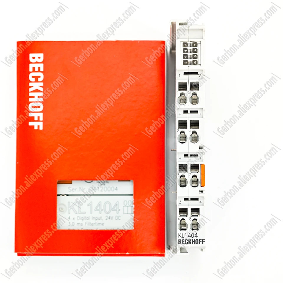 Beckhoff KL1404 터미널 4 채널 디지털 입력 24 V DC 3 ms 2 와이어 연결 신