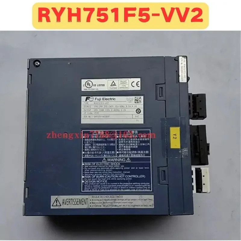 리퍼 서보 드라이브 RYH751F5-VV2 RYH751F5 VV2 정상 기능 완료
