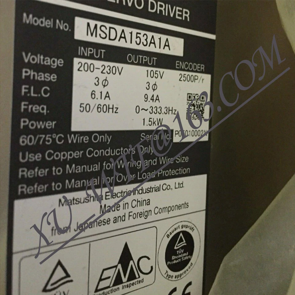 오리지널 서보 드라이버 MSDA153A1A MSDA103A1A 신