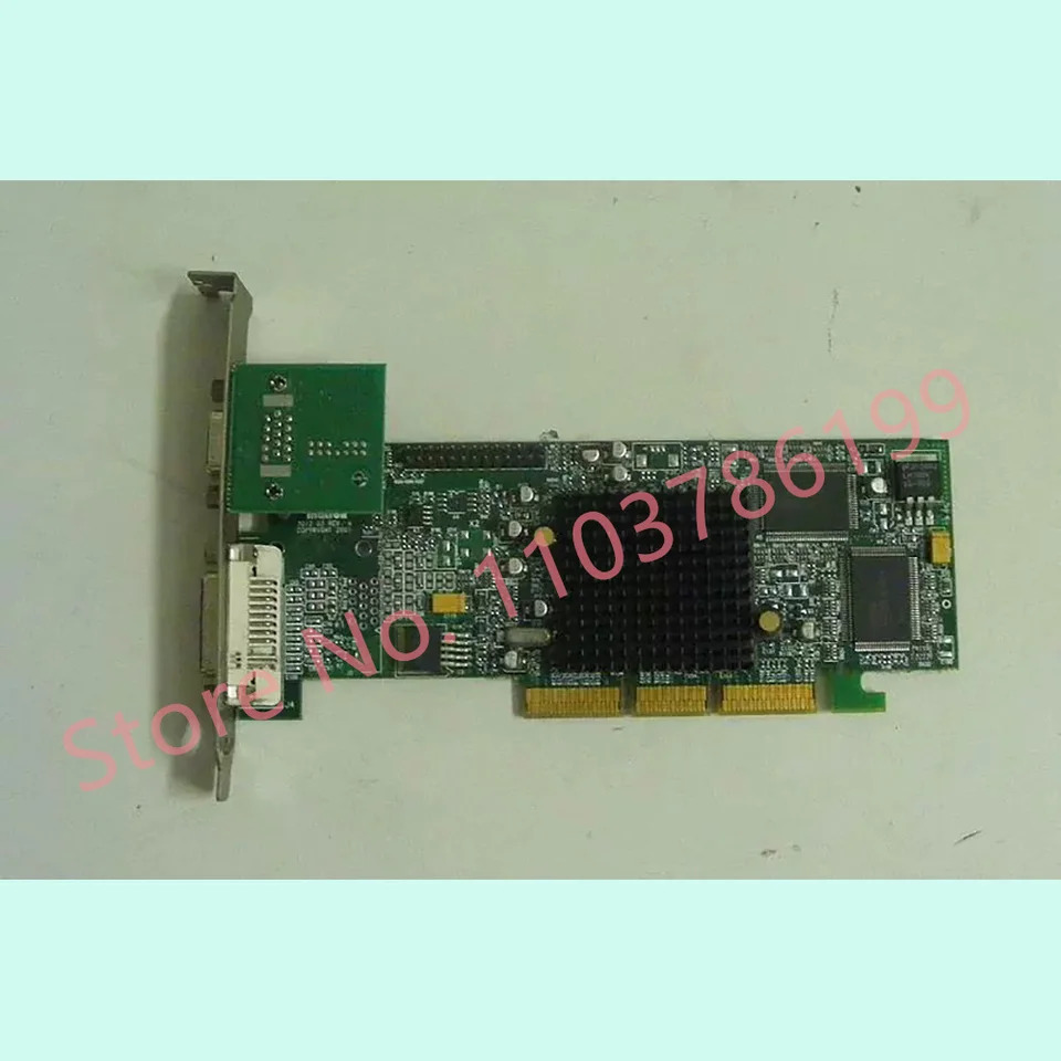 MATROX 인터페이스 그래픽 카드 AGP G550 32MB G55  MDHA32DB