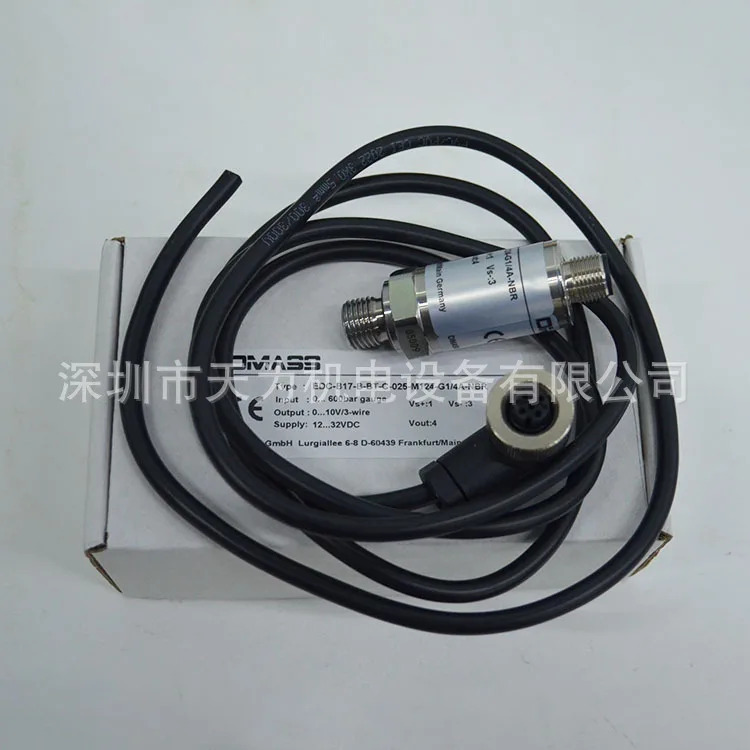 DMASS 압력 스위치 EDC-B17-B-BT-C-025-M124-G1/4A-NBR