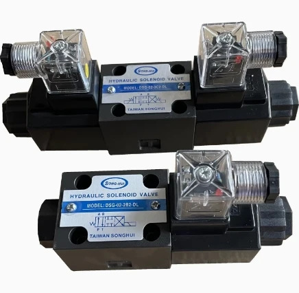 송후이 유압 솔레노이드 밸브 DSG-02-2B2-DL-AC220V/DC24V DSG-02-2B3B-DL-AC220V/DC24V DSG-02-3C2-DL-AC220V/DC24V