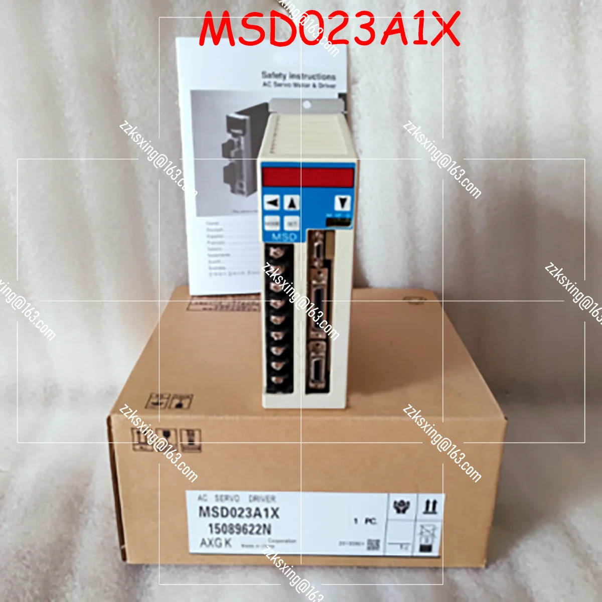 MSD023A1X 오리지널 서보 드라이버 신