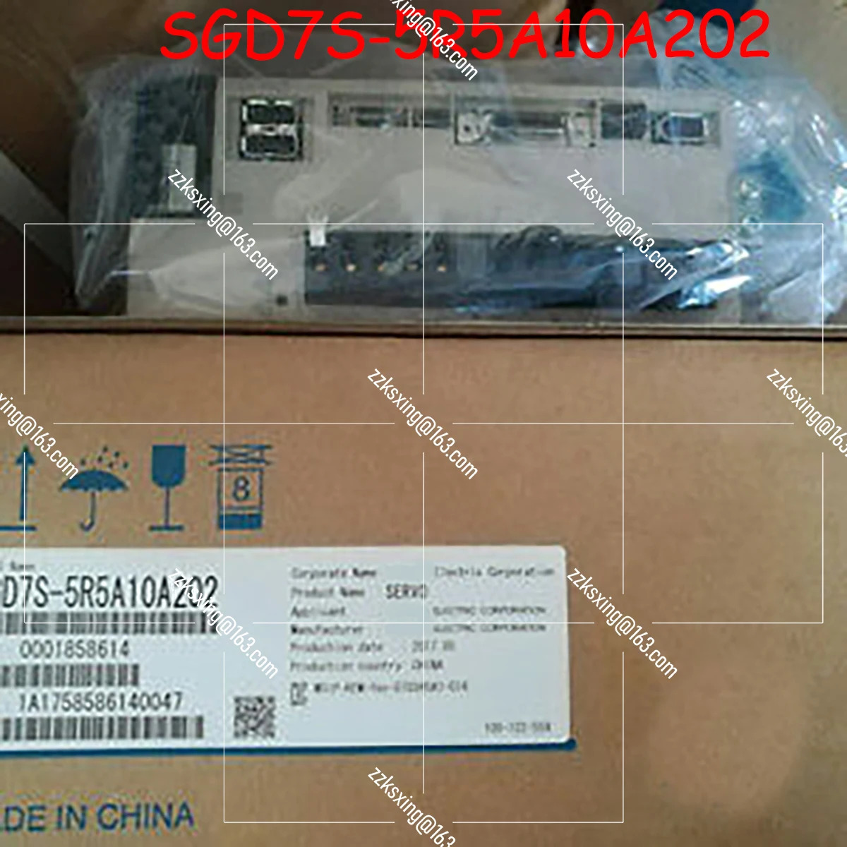 SGD7S-5R5A10A202 오리지널 서보 드라이버
