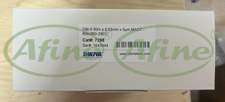 AFINE Dikma DM-5 컬럼 7231 30 m x 0.32mm 0.25 7298 50 0.5m 5.00 7233 0.50
