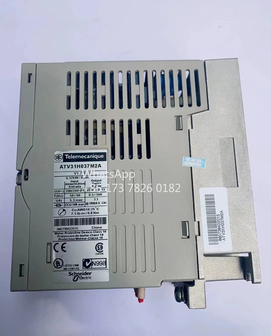 ATV31H037M2A 리퍼 인버터 0.37kW 기능 작동 OK