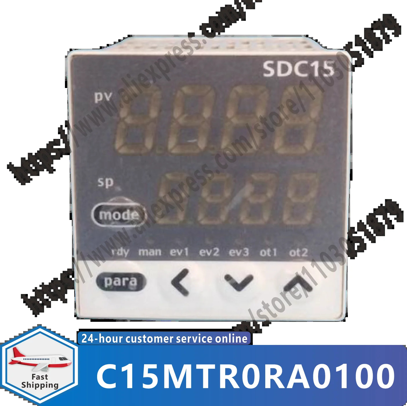 원본 SDC15 C15MTR0RA0100 온도 컨트롤러